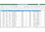 do excel data cleaning, formatting, formulas and data splitting